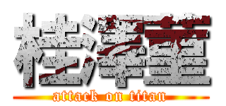 桂澤菫 (attack on titan)