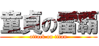 童貞の雷覇 (attack on titan)