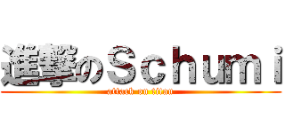 進撃のＳｃｈｕｍｉ (attack on titan)