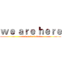 ｗｅ ａｒｅ ｈｅｒｅ (attack on basketball)