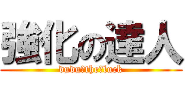 強化の達人 (dudu　the　luck)
