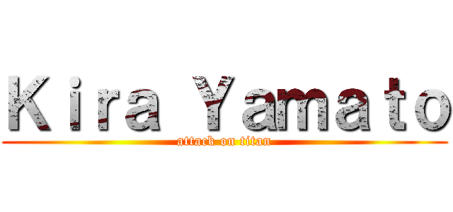 Ｋｉｒａ Ｙａｍａｔｏ (attack on titan)