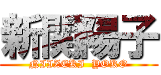 新関陽子 (NIIZEKI  YOKO)