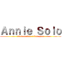 Ａｎｎｉｅ Ｓｏｌｏ (attack on titan tribute game)