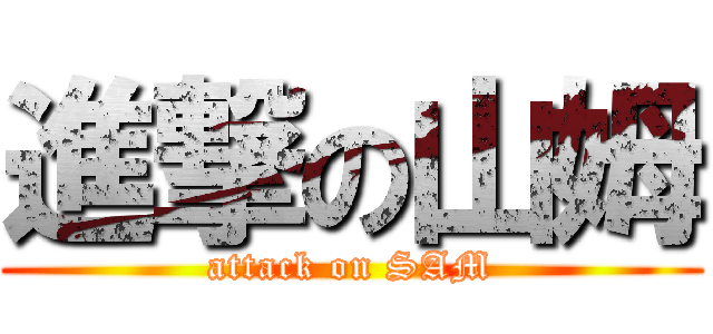 進撃の山姆 (attack on SAM)