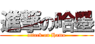 進撃の哈墨 (attack on Hamo)