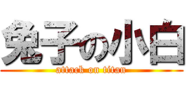 兔子の小白 (attack on titan)