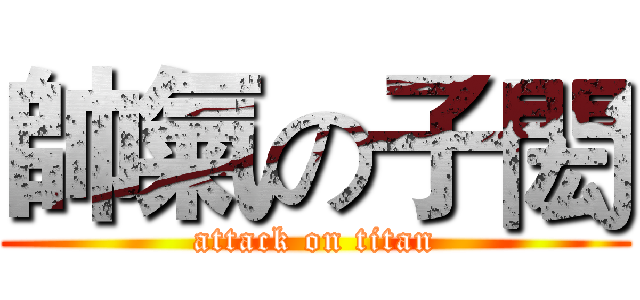帥氣の子閎 (attack on titan)