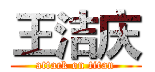 王洁庆 (attack on titan)