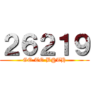 ２６２１９ (GO TO B@TH)