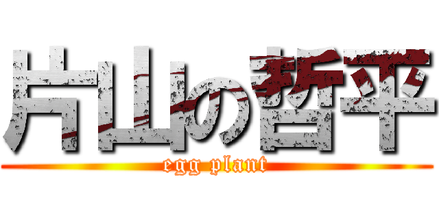 片山の哲平 (egg plant)