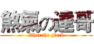 煞氣の達哥 (What the Fuck)