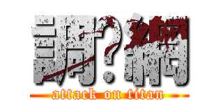 調查網 (attack on titan)