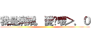 我是病嬌，愛妳哦＞．０ ()