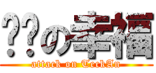 华丽の幸福 (attack on TeckAn)