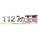 １１２７の玉哥 (attack on titan)