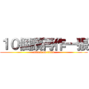 １０個讚再作一張 (attack on titan)