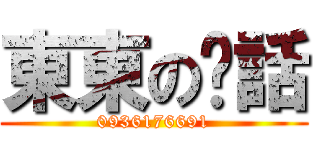 東東の电話 (0936176691)