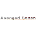 Ａｖｅｎｇｅｄ Ｓｅｖｅｎｆｏｌｄ (forever love)