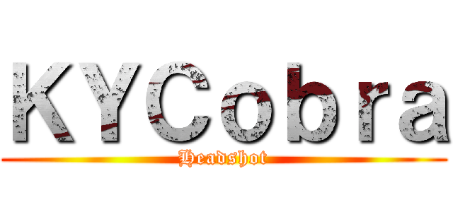 ＫＹＣｏｂｒａ (Headshot)
