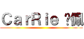 ＣａｒＲｉｅ 乐佩 ()