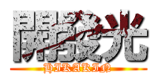 開發光 (HIKAKIN)