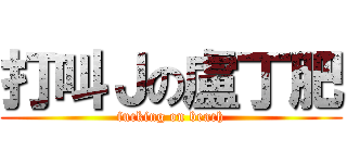 打叫Ｊの盧丁肥 (fucking on beach)