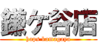 鎌ケ谷店 (haps kamagaya)