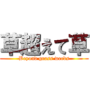 草超えて草 (Beyond grass weeds)