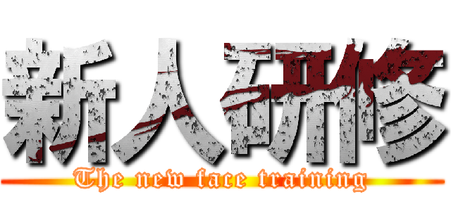 新人研修 (The new face training)