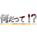 何だって！？ (furareta)