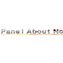 Ｐａｎｅｌ Ａｂｏｕｔ Ｎｏｔｈｉｎｇ (Fury Road Edition )