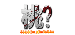 桃🍑 (attack on titan)