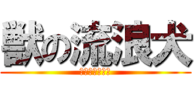 獣の流浪犬 (どう猛な野良犬)