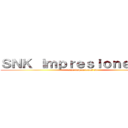 ＳＮＫ Ｉｍｐｒｅｓｉｏｎｅｓ ３Ｄ (snk impresiones 3d)