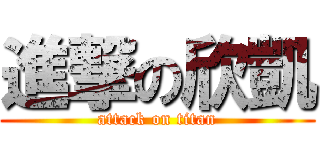 進撃の欣凱 (attack on titan)