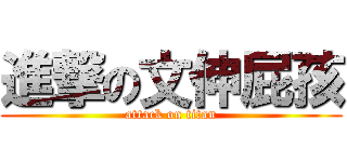 進撃の文伸屁孩 (attack on titan)