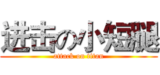 进击の小短腿 (attack on titan)