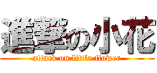 進撃の小花 (attack on little flower)