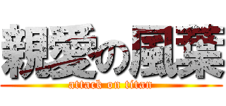 親愛の風葉 (attack on titan)