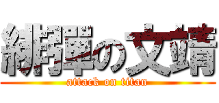 緋彈の文靖 (attack on titan)