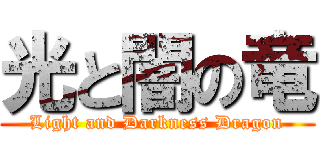 光と闇の竜 (Light and Darkness Dragon)