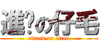 進擊の仔毛 (attack on titan)