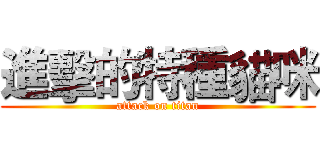 進擊的特種貓咪 (attack on titan)