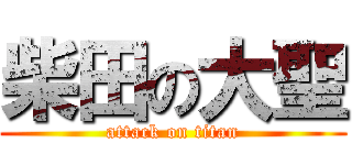 柴田の大聖 (attack on titan)