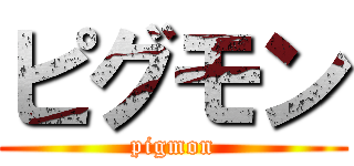 ピグモン (pigmon)