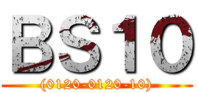 ＢＳ１０ ((0120-0120-10))