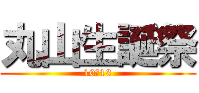 丸山生誕祭 (10／13)