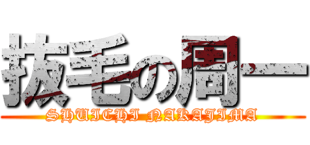 抜毛の周一 (SHUICHI NAKAJIMA)