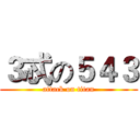 ３忒の５４３ (attack on titan)